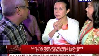 Grace Poe credits FPJ for people&#39;s trust