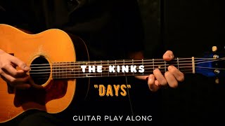 The Kinks - Days (Guitar Play Along)