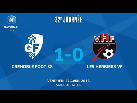 J32 : Grenoble F38 - Les Herbiers VF (1-0), le replay