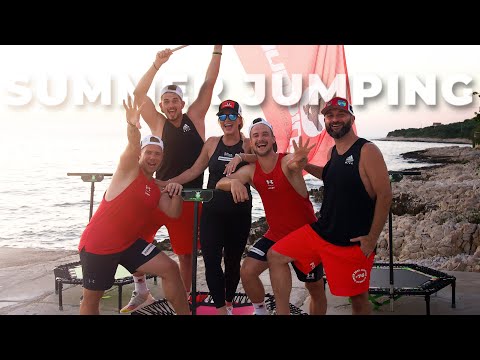 30 Minutes Sunset Jumping with the Master Team from Croatia! + Summer Games BONUS 😜 #JumpingUnited