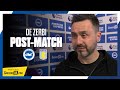 De Zerbi: We Deserved To Win | Brighton 1 Aston Villa 0