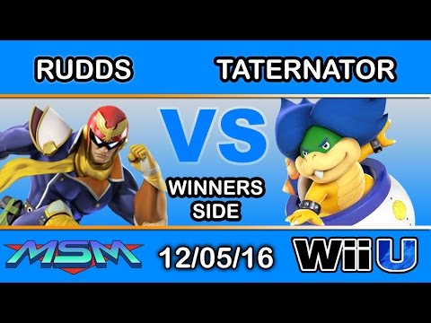 MSM 77 - TD | Rudds (Captain Falcon) Vs. Ronin R5 | Taternator (Ludwig) Winners Side - Smash Wii U