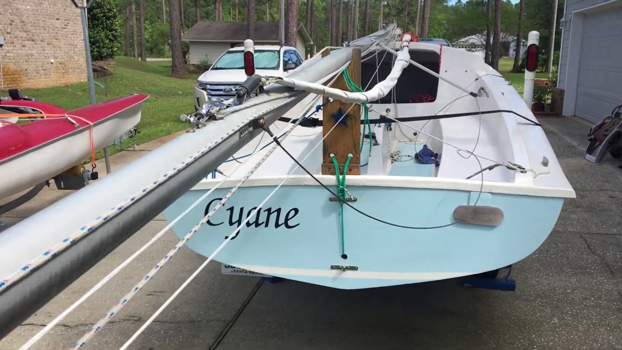 O'Day Day Sailer II CYANE 20 Apr 20 Pre Mast Raising Checklist