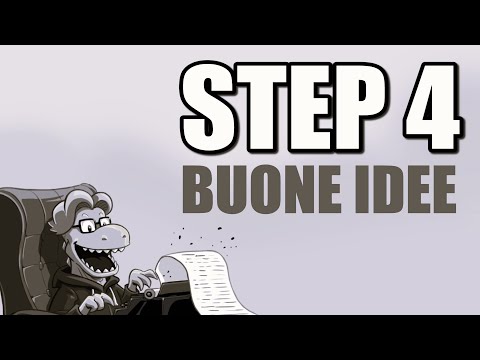 VECCHIO CORSO - STEP 4 -  Hai una BUONA IDEA per un romanzo?