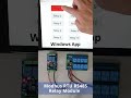 Modbus RTU RS485 Relay Module
