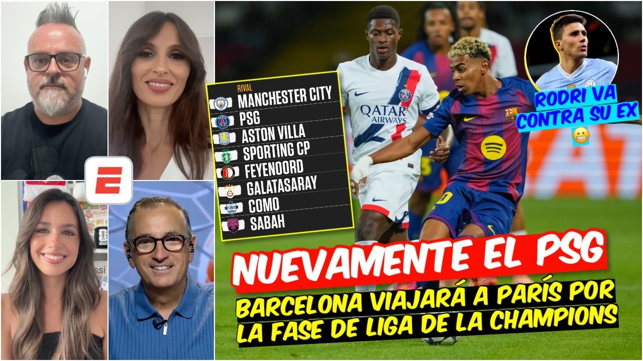 PSG en ESTE MOMENTO no ASUSTA al BARCELONA | Sorteo Champions League | Exclusivos