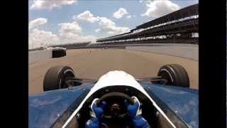 preview picture of video 'Brent Lachelt drives an Indy Car at  the Indianapolis Motor Speedway, Indy Experience.wmv'