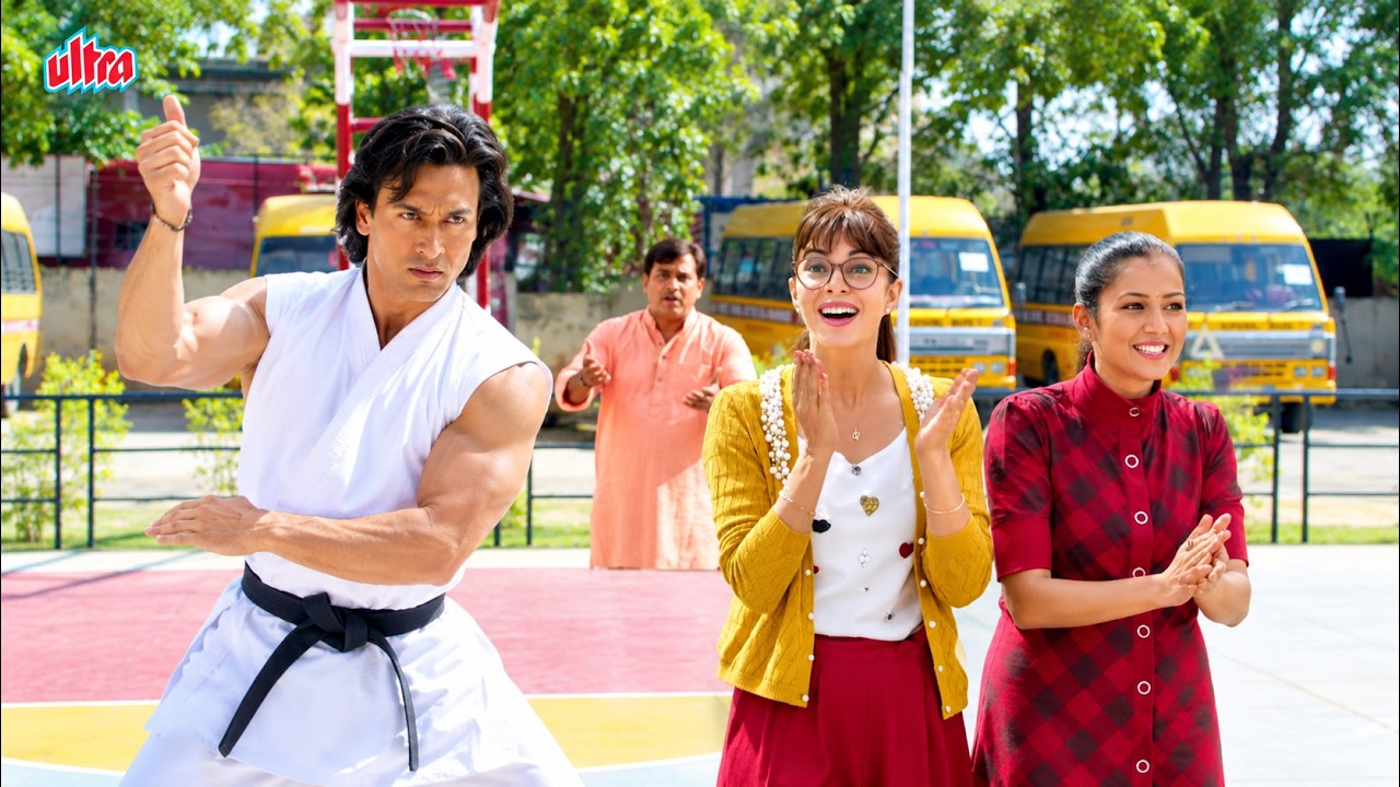 ननचाकू से गेंद रोकना पड़ा भारी! 🤣 Tiger Shroff & Jacqueline | A Flying Jatt