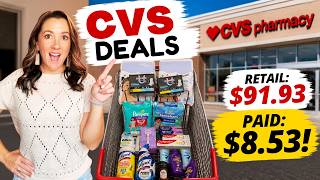 CVS Haul- Beginner Friendly Coupon Deals! Free + $25 Money Maker!  8/31-9/12