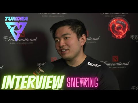 SNEYKING INTERVIEW WINNER - OG VS TUNDRA - The International 2022