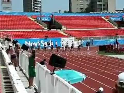 Mosm Tychy Sezon 2009 Mistrzostwa Europy Juniorów Novi Sad - 100m M eliminacje