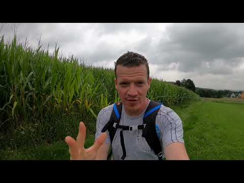Die 5 Etappe vom Natursteig Sieg Wanderweg u das verlasse Haus.
