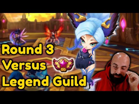 Fighting The Legend Guild In Round 3 Siege Tournament (Summoners War)