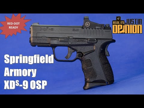 Springfield XDS-9 OSP with Crimson Trace