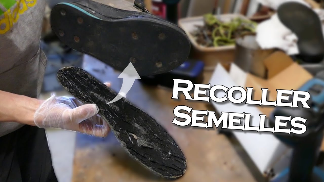 Recoller la semelle des chaussures de wading