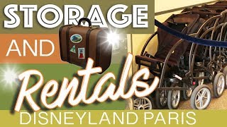 Guest Storage & Rentals Disneyland Paris | Tip & Tricks | Buggy Wheelchair Luggage storage