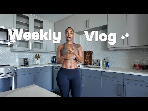 Weekly Vlog: Workout routine + Skincare + cooking + chit chat