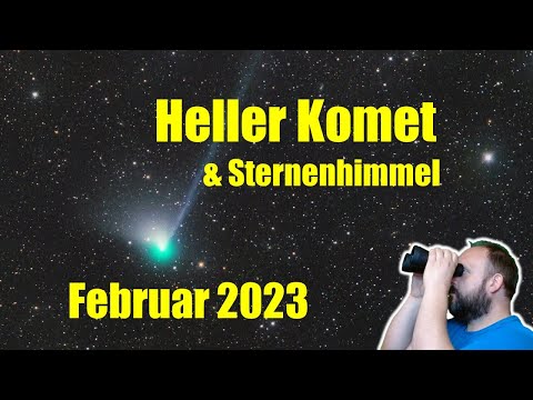Sternenhimmel und Planeten im Februar 2023