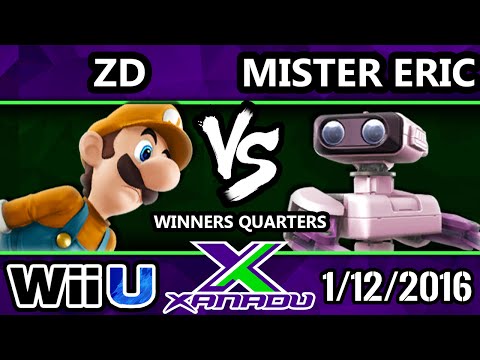 S@X 132 - ZD (Luigi) Vs. HE | Mister Eric (ROB) SSB4 Winners Quarters - Smash Wii U - Smash 4