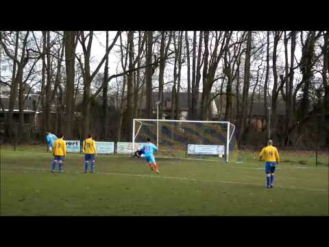 Herk Sport B - BS Sport: doelpunt Jelle Michiels (1-1)