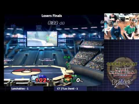 Smash9 PM Loser's Finals: Lunchables (Toon Link, Roy) vs CT | TLoc Denti (Ivysaur)