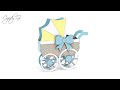 Pram Box Card SVG Assembly Tutorial
