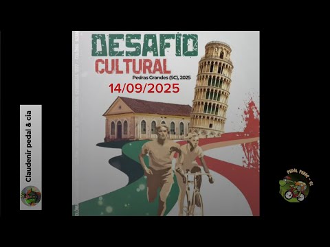 Pedal no Desafio Cultural Pedras Grandes, SC 