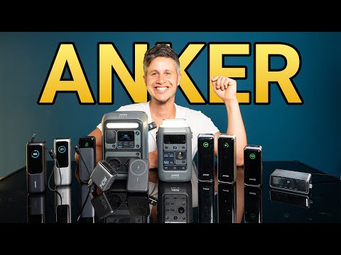 Das Beste von Anker! Powerbanks, USB-C Netzstecker, Autoladegeräte, SOLIX C300