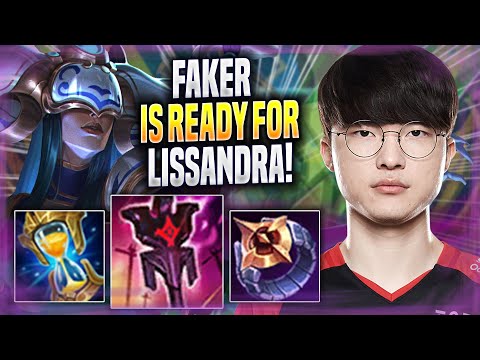 FAKER IS READY FOR LISSANDRA! - T1 Faker Plays Lissandra MID vs Ahri! | Season 2022