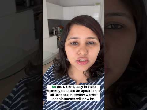 Why are all my Dropbox interview waiver appointments showing New Delhi? US Embassy India update explained