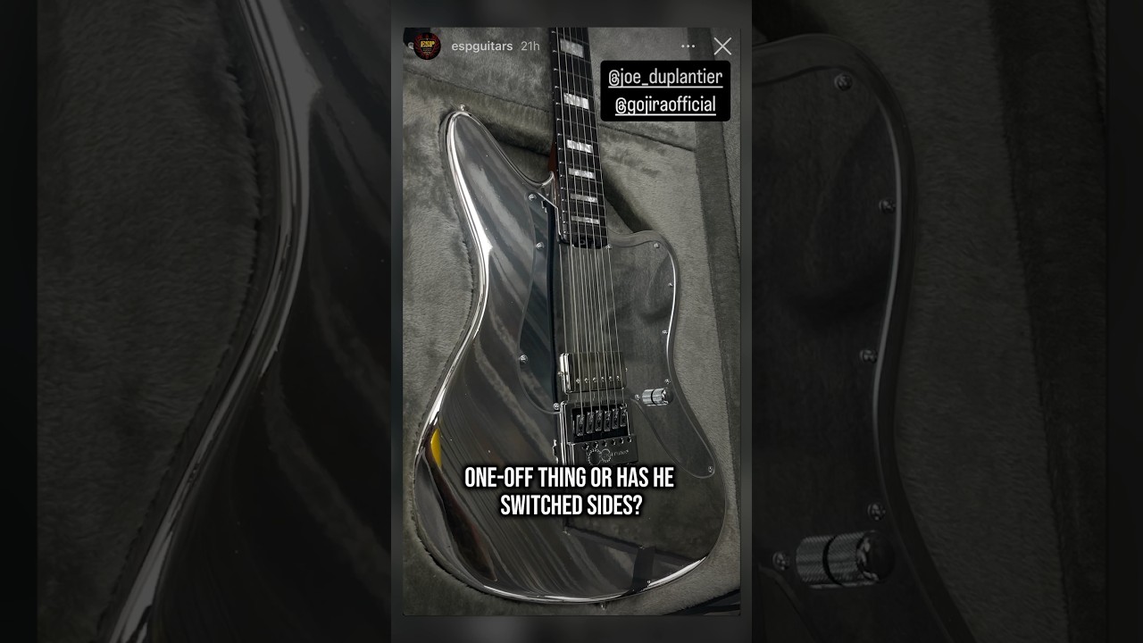 JOE DUPLANTIER (GOJIRA) LEAVES CHARVEL FOR ESP?? - YouTube