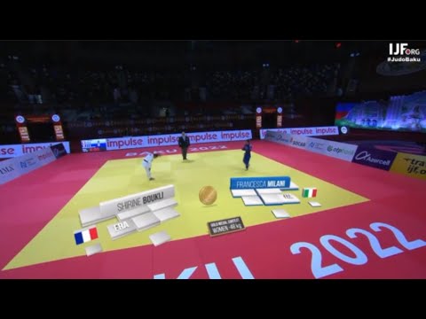 Shirine Boukli vs Francesca Milani | Final -48 Baku Grand Slam 2022