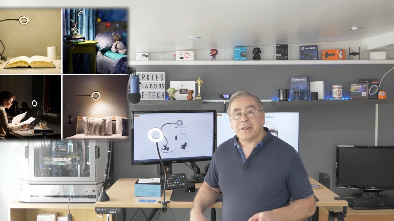 Clip on Light Reading Light Unboxing and Review