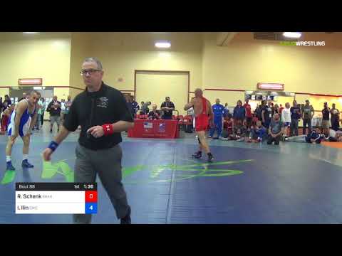 2018 Marine Corps US Open/Masters D Greco Roman 78 Semis - Russell Schenk (Bran) Vs. Igor Llin (CW