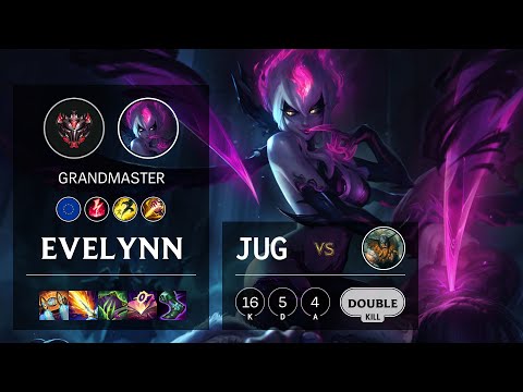 Evelynn Jungle vs Olaf - EUW Grandmaster Patch 11.2