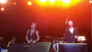 Florian Ast mit Peter Mafay