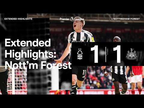 노팅엄 VS 뉴캐슬UTD 1:1 프리미어리그 스포츠하이라이트