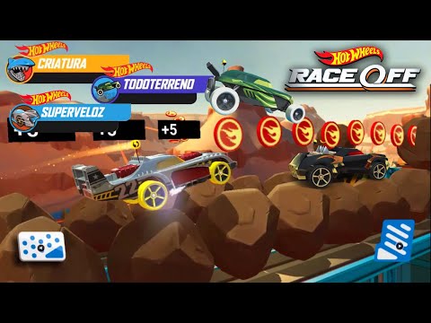 Hot Wheels Race OFF:  Growler, Dune It Up, Two Timmer VS PESADOS