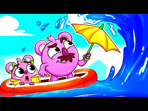Big Flood Adventure! 🌊🚤 Teamwork Saves the Day | Kids Songs 🐱🐨🐰🦁And Nursery Rhymes by Baby Zoo