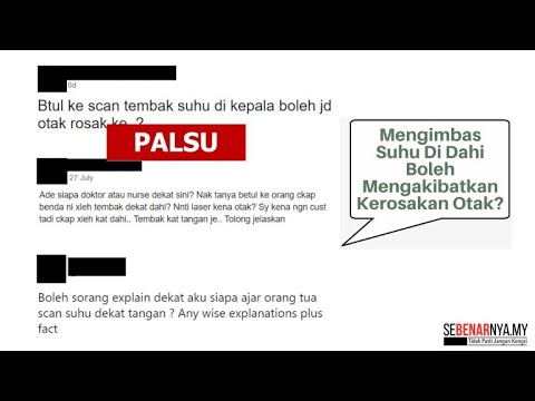 Mengimbas Suhu di Dahi Boleh Mengakibakan Kerosakan Otak? | Dato' Dr. Danial Zainal Abidin