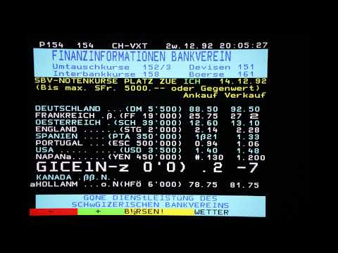 SF DRS, Videotext, 25.12.1992