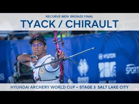 Ryan Tyack v Thomas Chirault – recurve men's bronze | Salt Lake 2018 Hyundai Archery World Cup S3