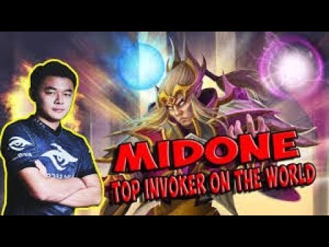 Secret Midone Invoker ranked gameplay dota 2