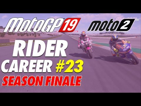 MOTO2 SEASON FINALE: JONES v BALDASSARRI | MotoGP 19: Career Mode (#23)