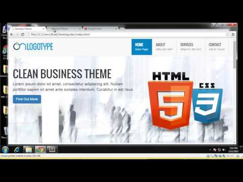 Learn How to Build a Business Theme Using Bootstrap Part 3