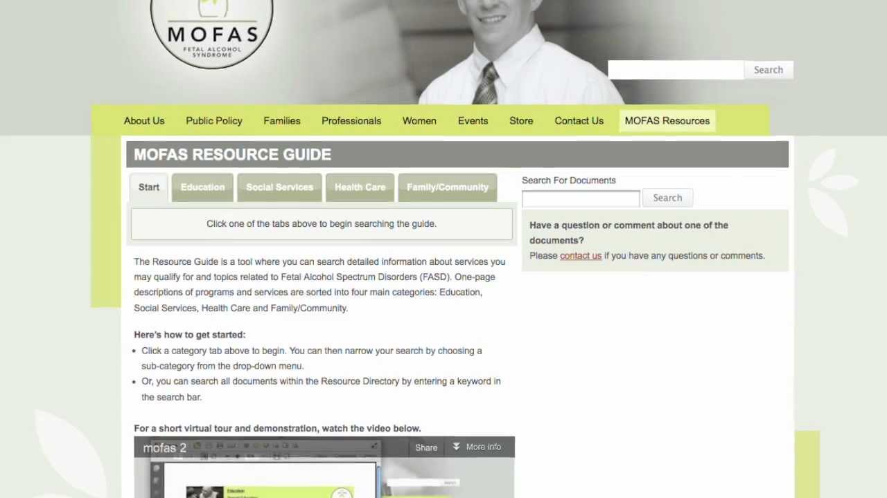 MOFAS Resource Guide