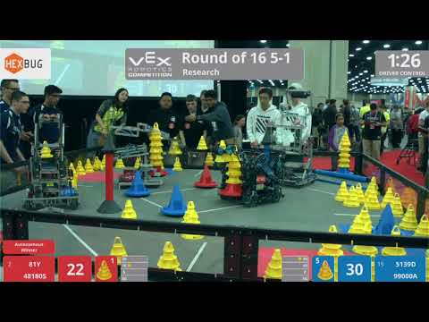 2018 VRC Res R16 5-1 - 81Y 48180S vs 5139D 99000A - 111 to 105