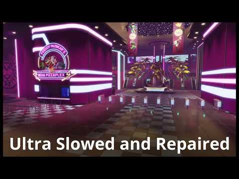 FNAF SECURITY BREACH RAP by JT Music＂The Party Isn't Over＂| Ultra Slowed by UNITRONIX