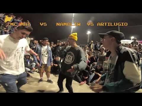 MC MAT VS NAMLIW VS ARTILUGIO || OCTAVOS DE FINAL ||STREET FREESTYLER || FIGHT III