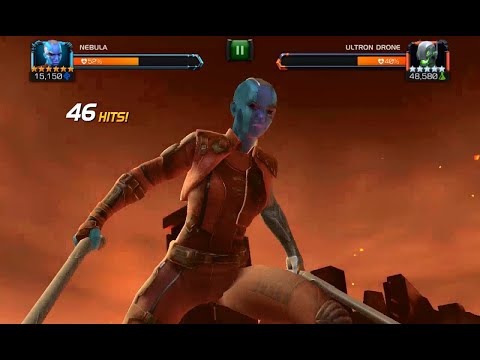 MCOC: Nebula vs Variant 1.2.3 Ultron boss | No fuks given.
